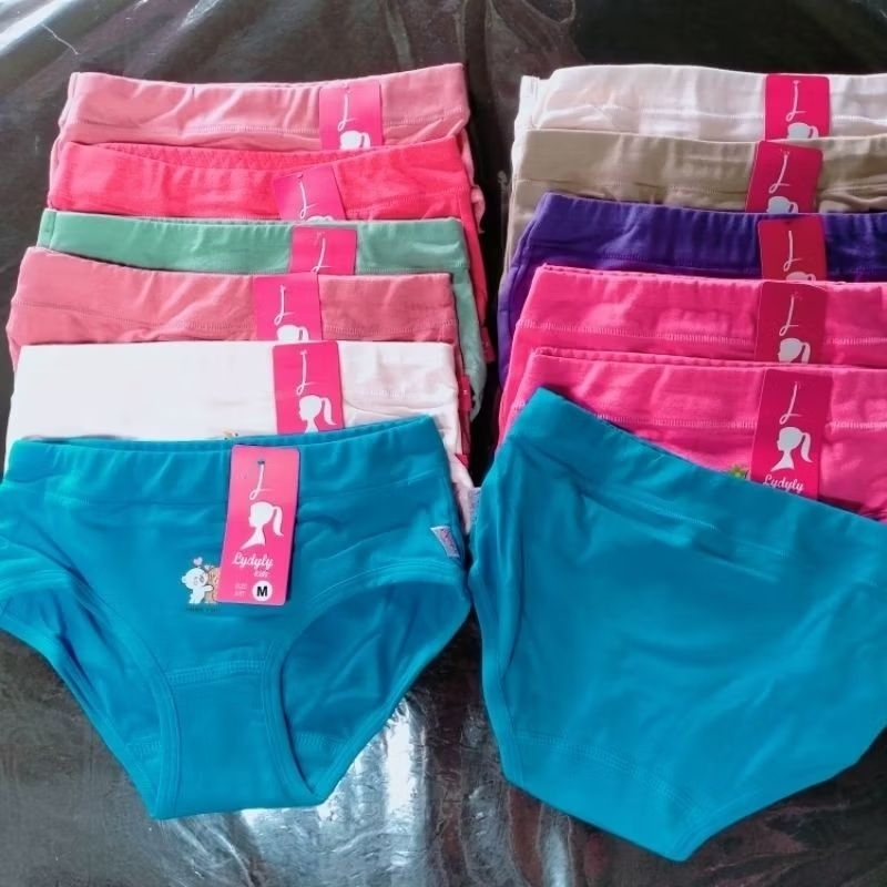Celana Dalam Anak Perempuan Lydyly Karet Besar M L XL | CD Lydyly Anak Karet Lebar | CD Lydyly Anak 