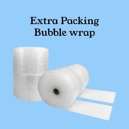 

EXTRA PACKING BUBBLE WRAP / TAMBAHAN PACKAGING