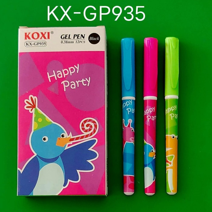 

Pulpen Motif Lucu / Balpen Gel Koxi KX-GP935 0.38mm