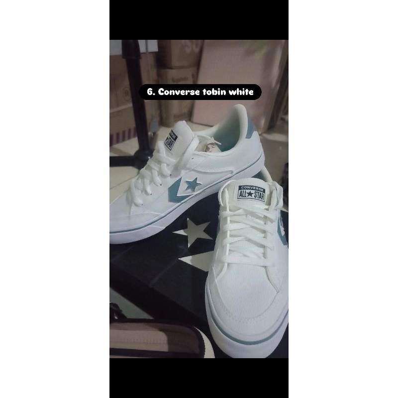 CONVERSE TOBIN WHITE size 40