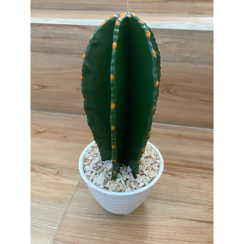 bunga kaktus hias artificial / kaktus koboi hiasan meja murah