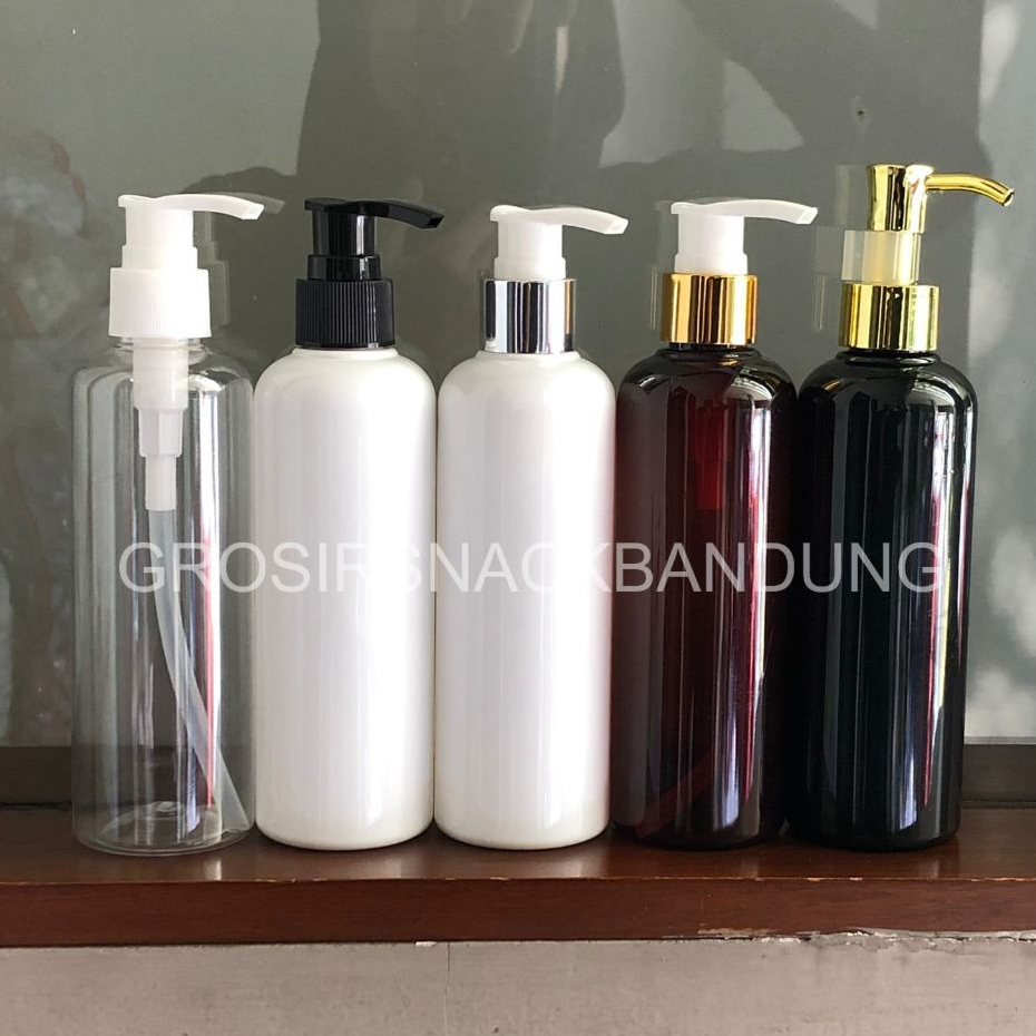 Botol PET 250ml - Tutup Pump / Botol PET BR 250ml Pump