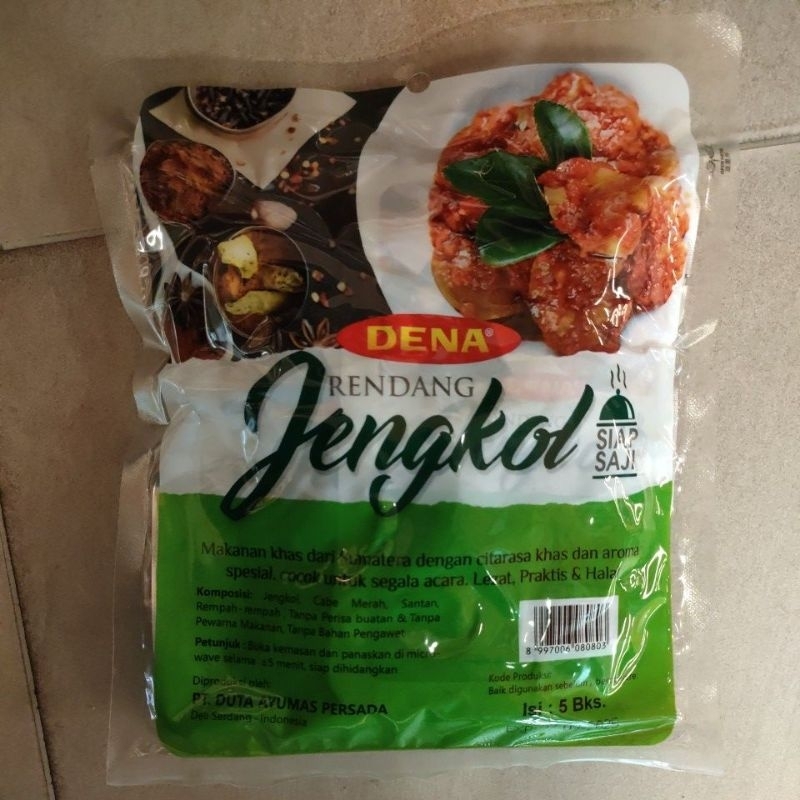 

Rendang jengkol Dena / Halal / Praktis [BB]