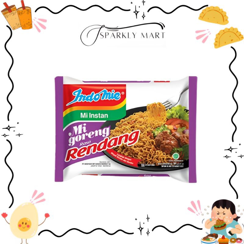 

INDOMIE MIE GORENG RENDANG 91G