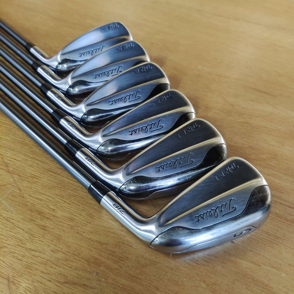 Titleist T-MB 718 Iron Set Stick Golf 5-9,P MCI100 Black Flex S ironset