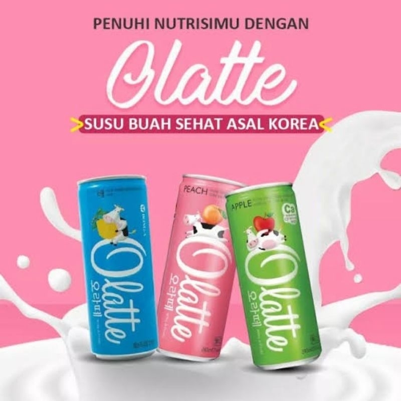 

Olatte 240 Ml Paling Murah ( Pear , Peach dan Apple) HALAL