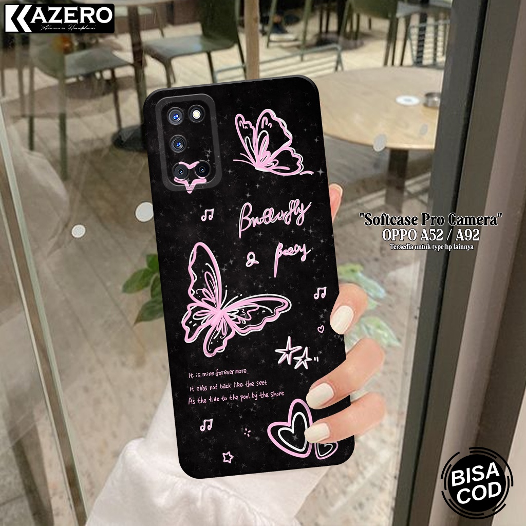 Softcase Hp OPPO A52 / A92 Terbaru Fashion Case Aesthetic Case OPPO A52 / A92 Silikon Pro Camera Cas