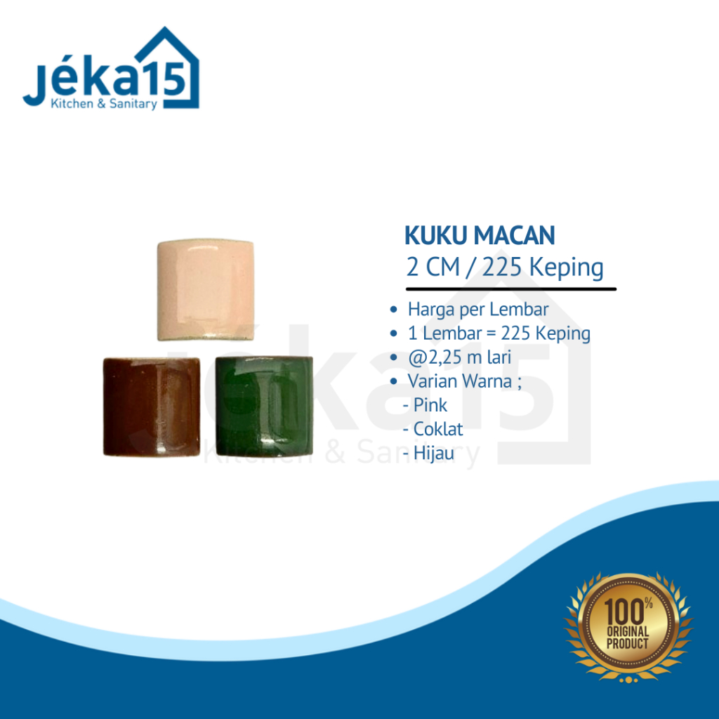 KUKU MACAN KERAMIK 2 CM | BON BON KERAMIK