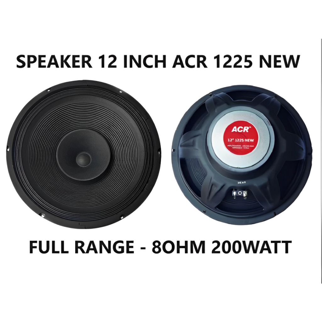 Speaker ACR 1225 NEW MK1 12 Inch Full Range / ACR FullRange ACR 12" 1225 New MK1 ACR 1225-MK1