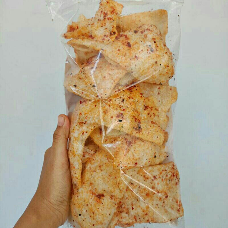 

Kripik kaca versi goreng Krupuk Lamuk cesbul