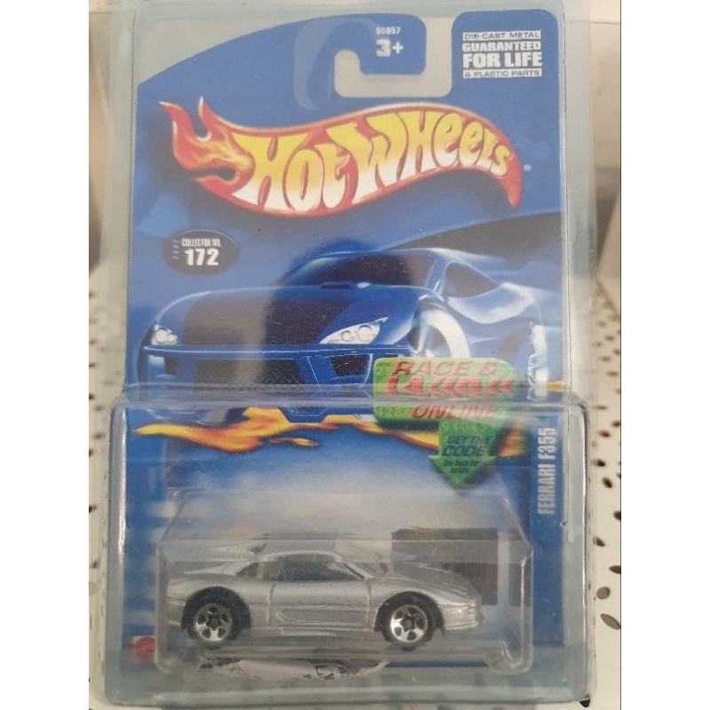 Hot Wheels Reguler FERRARI F355 SILVER
