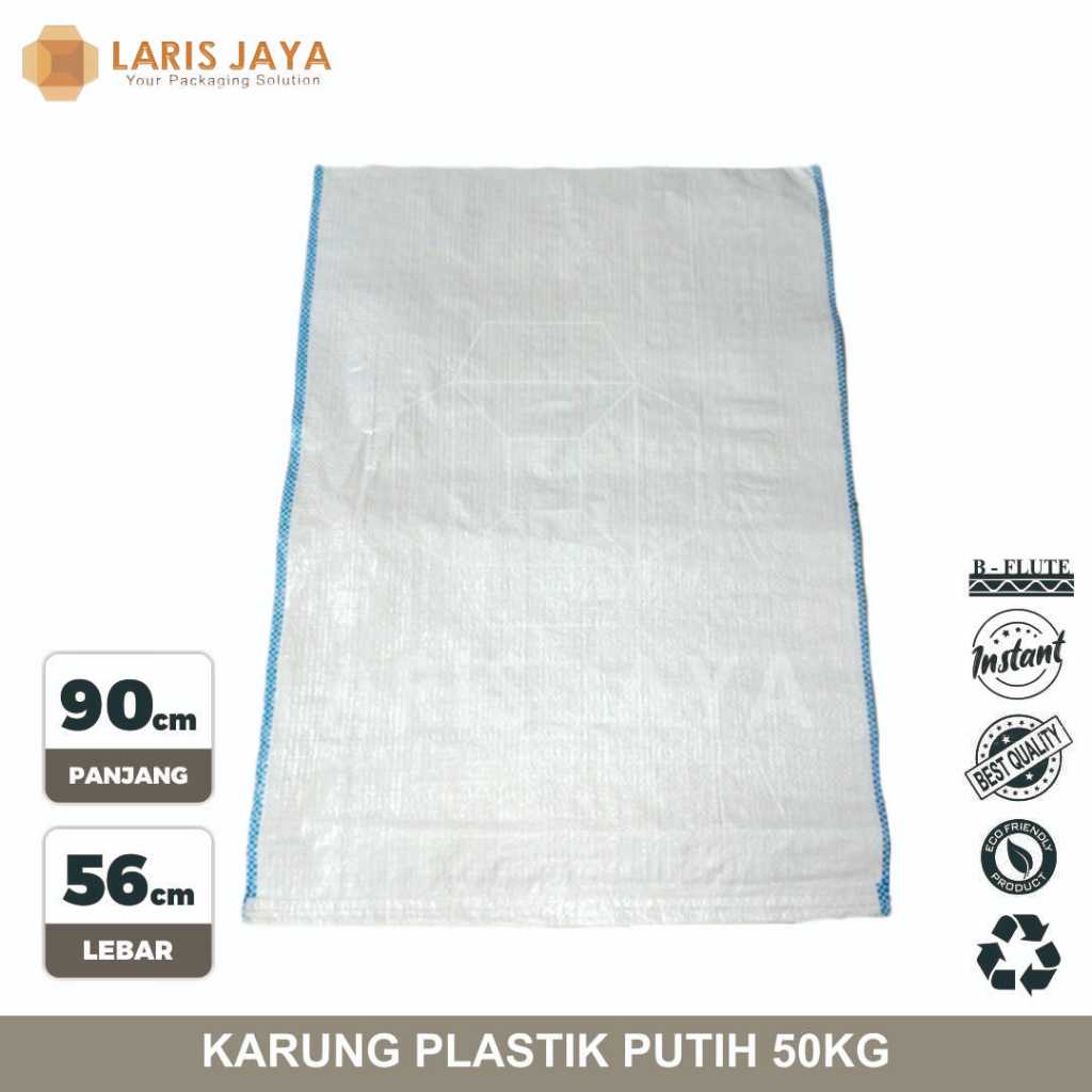 Karung beras 50kg baru,Karung 56x90,Karung Padi 50kg,Karung putih