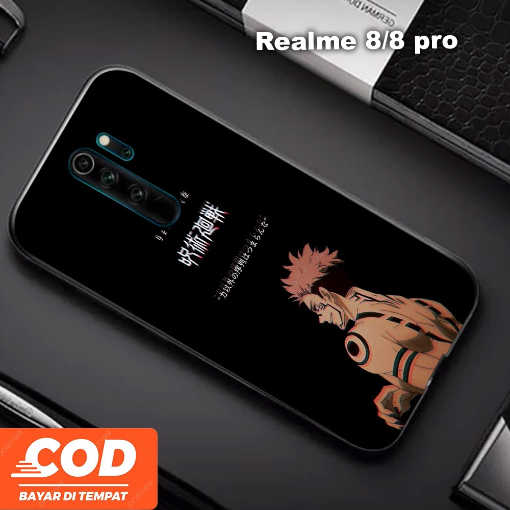 [A12] Sukuna Jujutsu Kaisen Custom Casing Redmi Note 8 / Pro Case Aesthetic Unisex Viral Terbaru