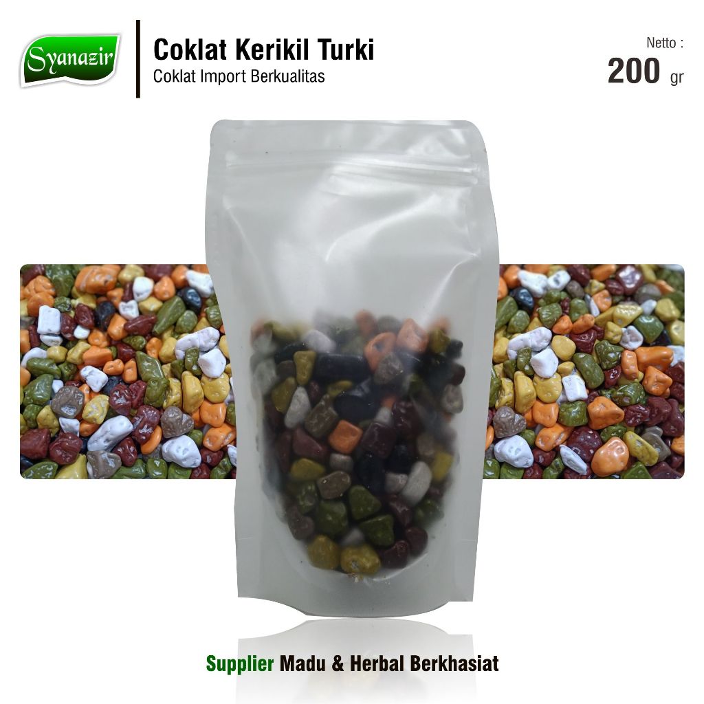 

COKLAT KERIKIL TURKI 200 gr Coklat Import Berkualitas, Nikmat dan Lezat
