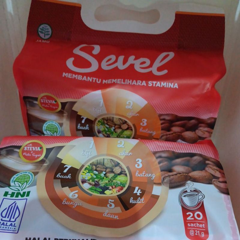 

KOPI 7 ELEMEN HNI HPAI KOPI SEVEL isi 20