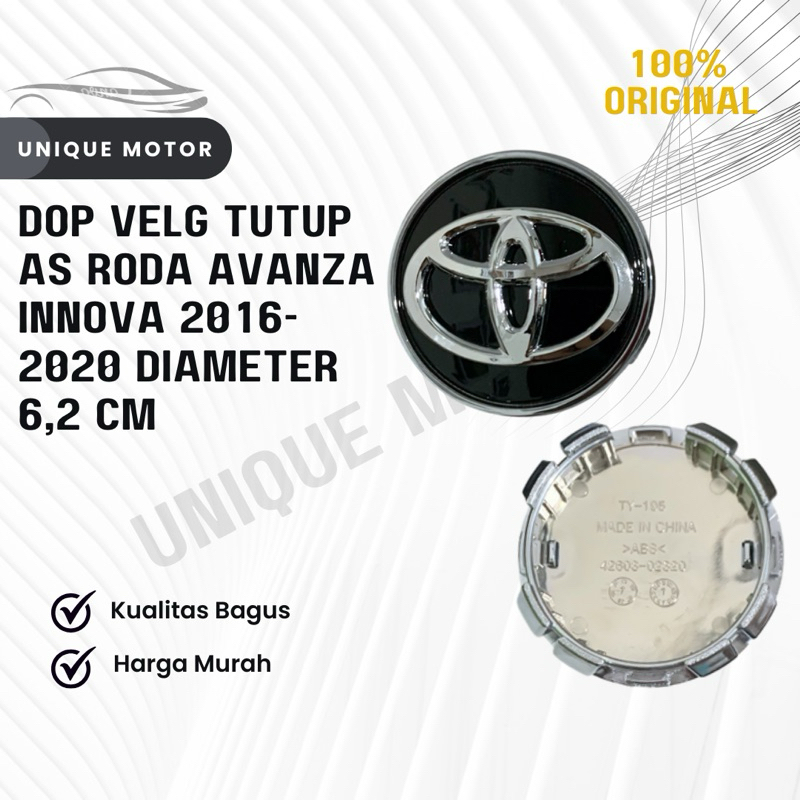 Dop Velg Tutup As Roda Avanza Innova 2016 - 2020 Original