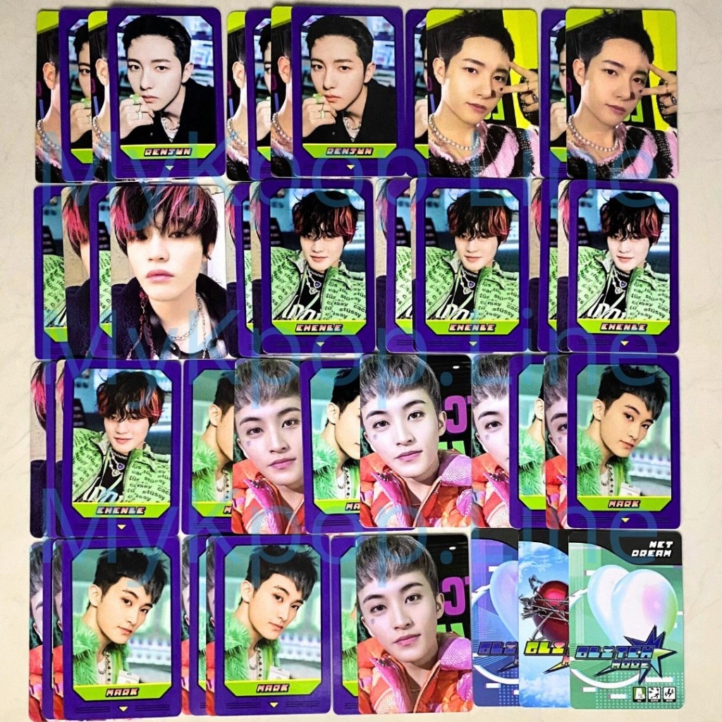 MD NCT Dream Glitch Mode Trading A B Matching Card SEALED READY INA Renjun Selfie Jaemin Jeno Haecha