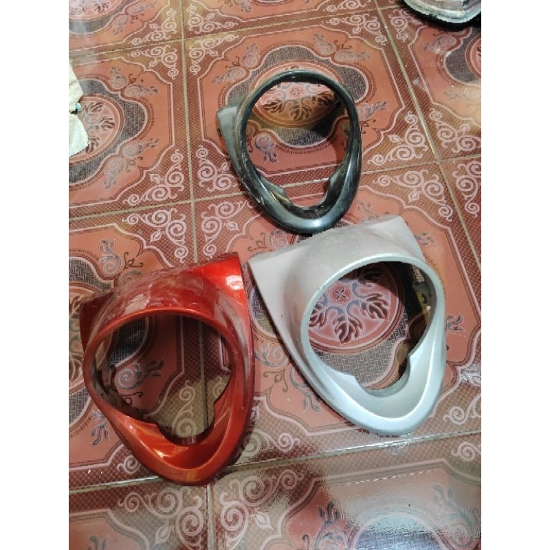 cover lampu depan fino karbu original