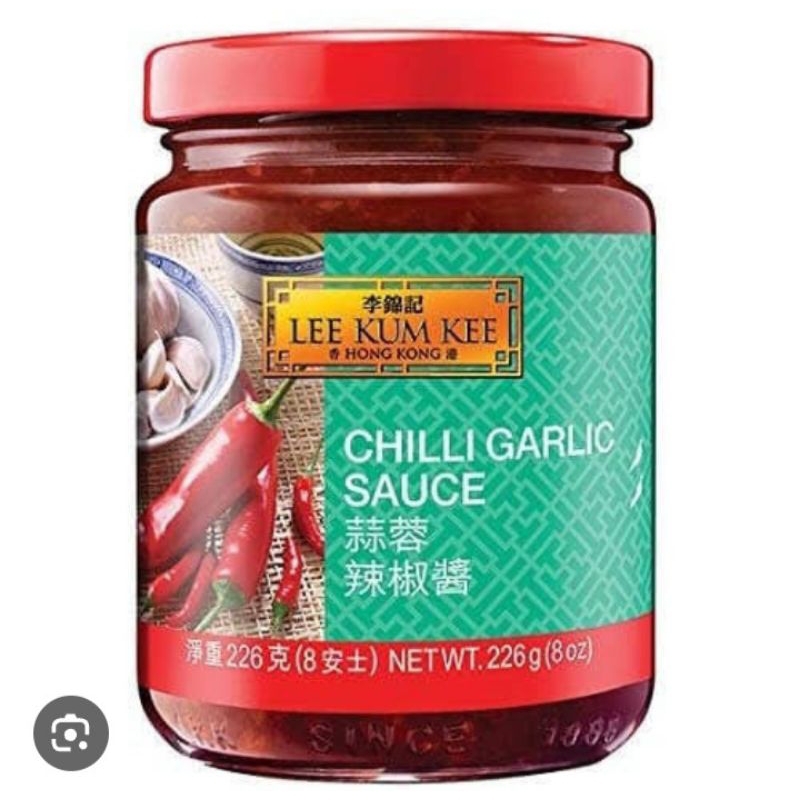 

Lee Kum Kee saus cabai bawang putih, sauce chili with garlic