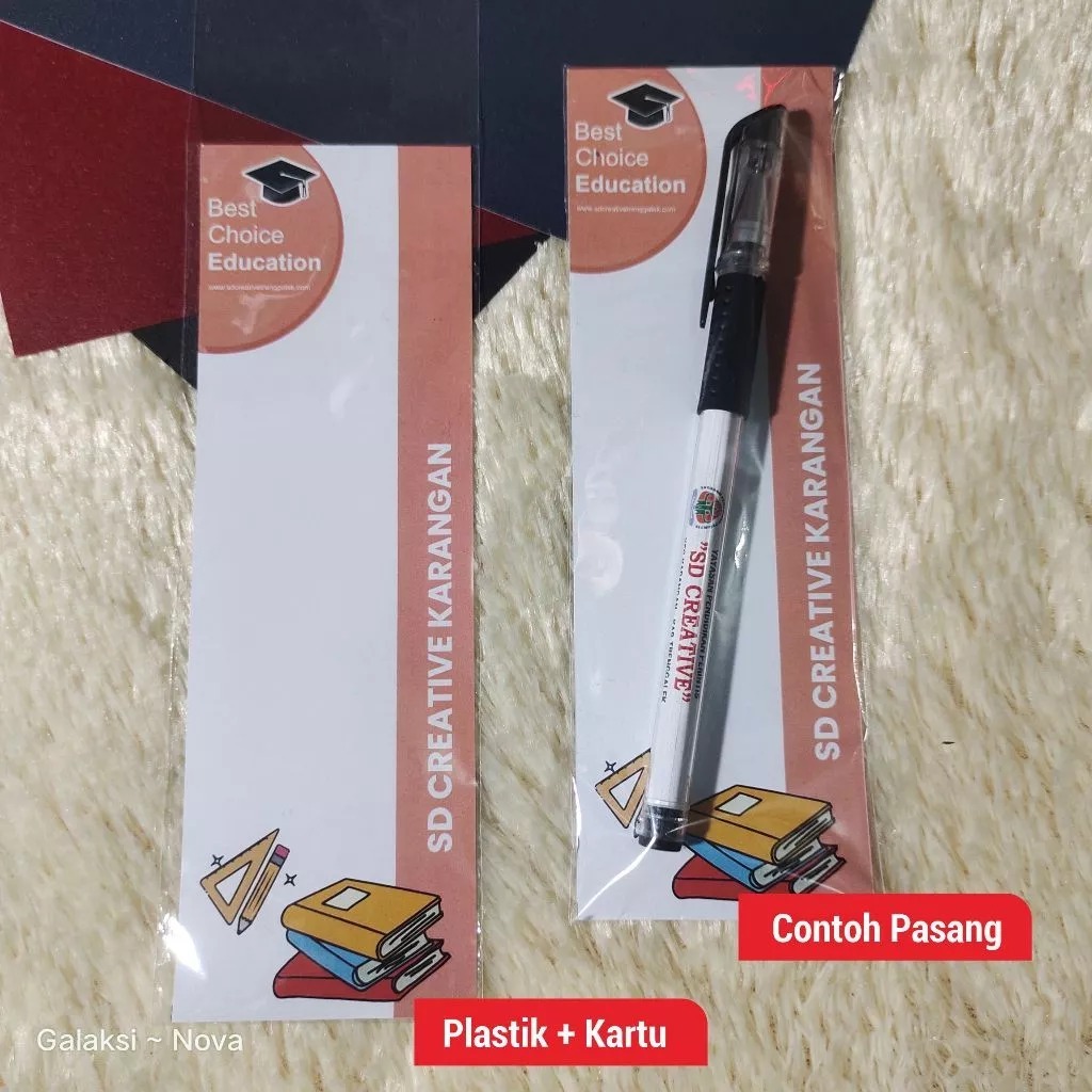 

Kemasan Pulpen Promosi Souvenir Ekonomis | Free Desain | Pulpen Custom Gratis Desain | Bolpoin Custom Logo Tulisan | Cetak Ballpoint | Bolpoin Souvenir | Pulpen Custom | Pena Lucu Pernikahan Warna Warni | Pena Gel | GalaksiNova