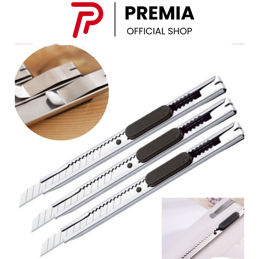 

PISAU CUTTER - KATER - UK KECIL Lipat Mini Cutter Tajam Pemotong