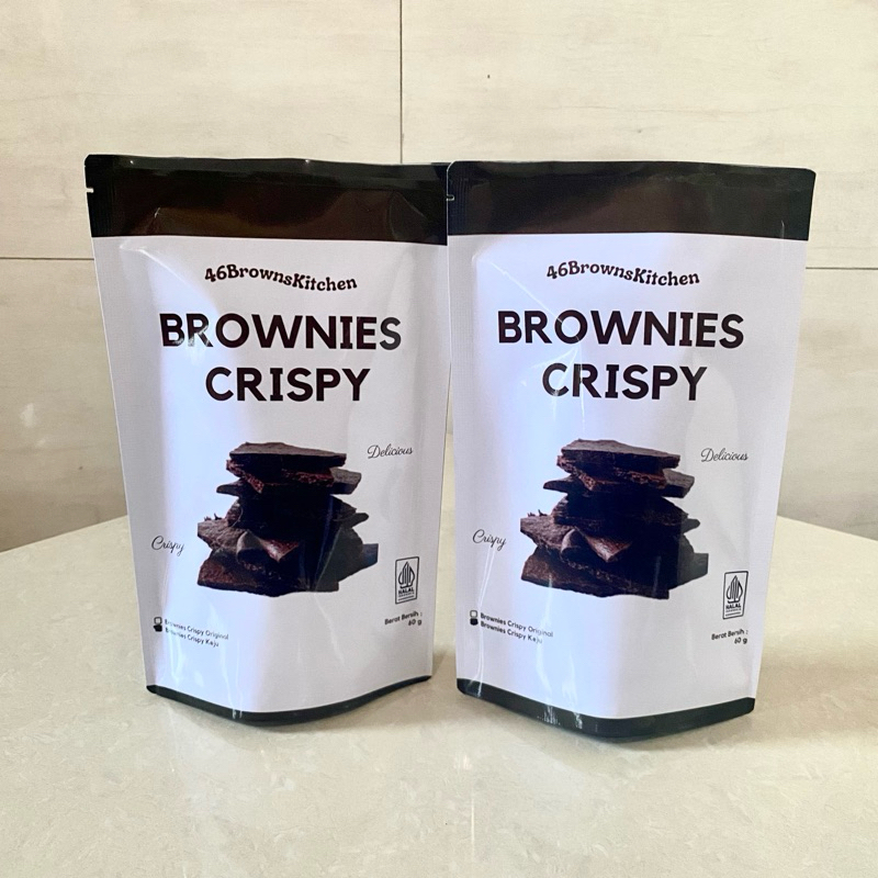 

BROWNIES CRISPY 60gr 46brownskitchen