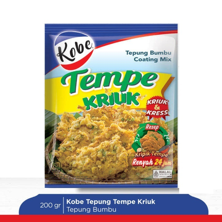 

Kobe Tepung Tempe Goreng Kriuk 200 gr