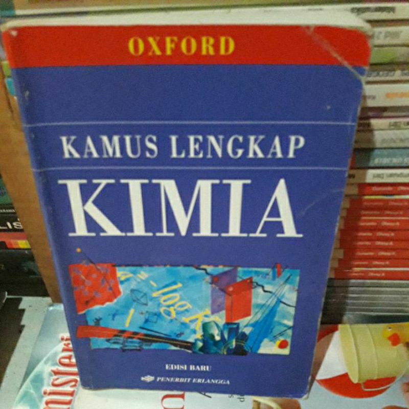 Kamus Lengkap KIMIA edisi BARU ( ORIGINAL  ) OXFORD