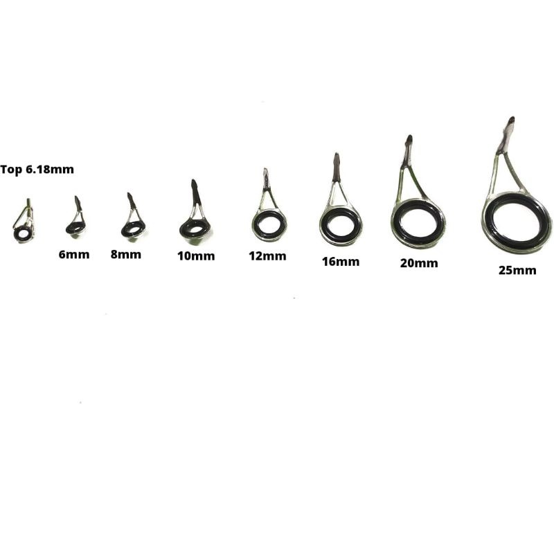 1 Set Ring Guide / Marit / Oseg / Cincin joran / ujung Joran Non Fuji