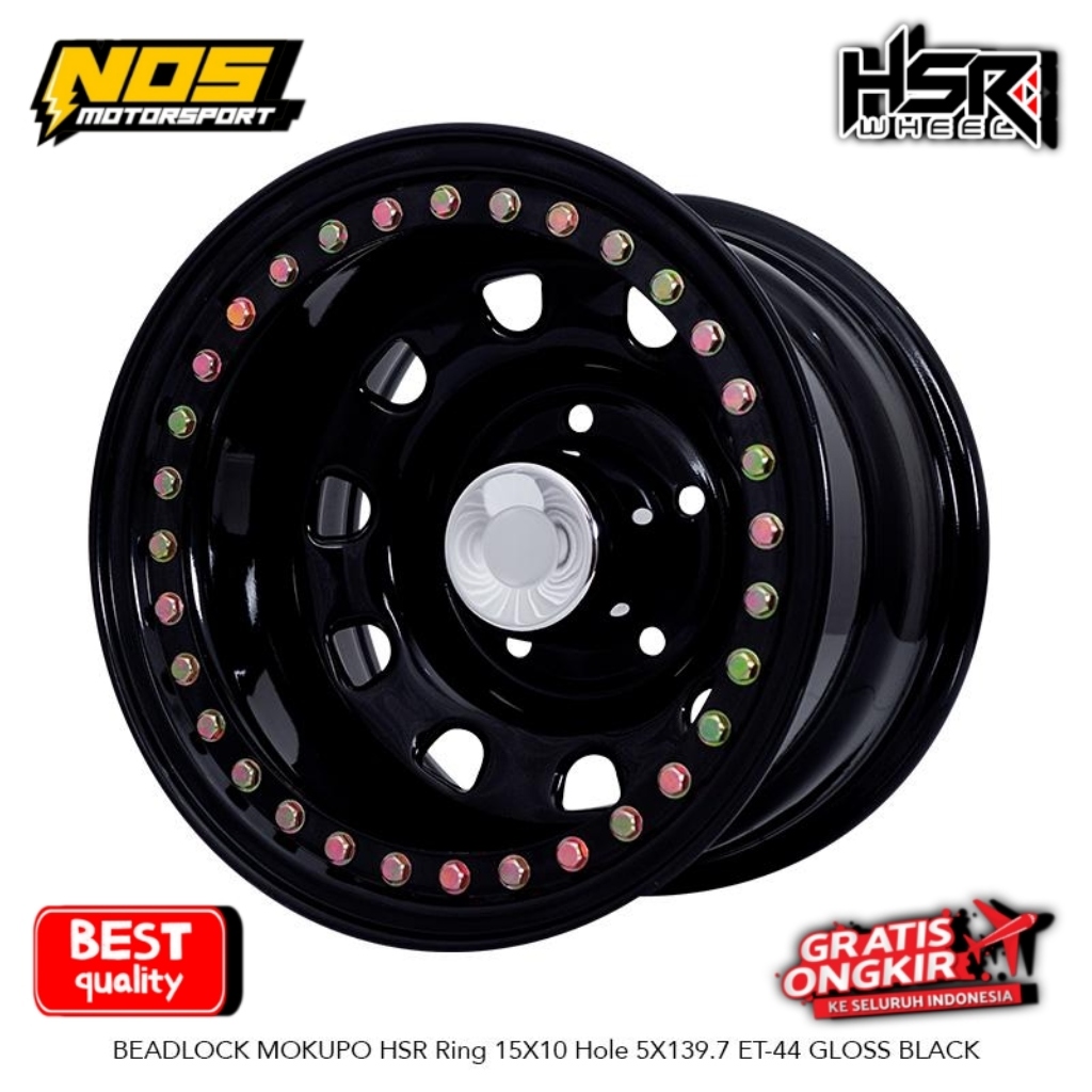 VELG TAFT JIMNY ESCUDO VITARA R15 LEBAR 10 BAUT 5X139 ET-44 VELG KALENG | VELG OFFROAD