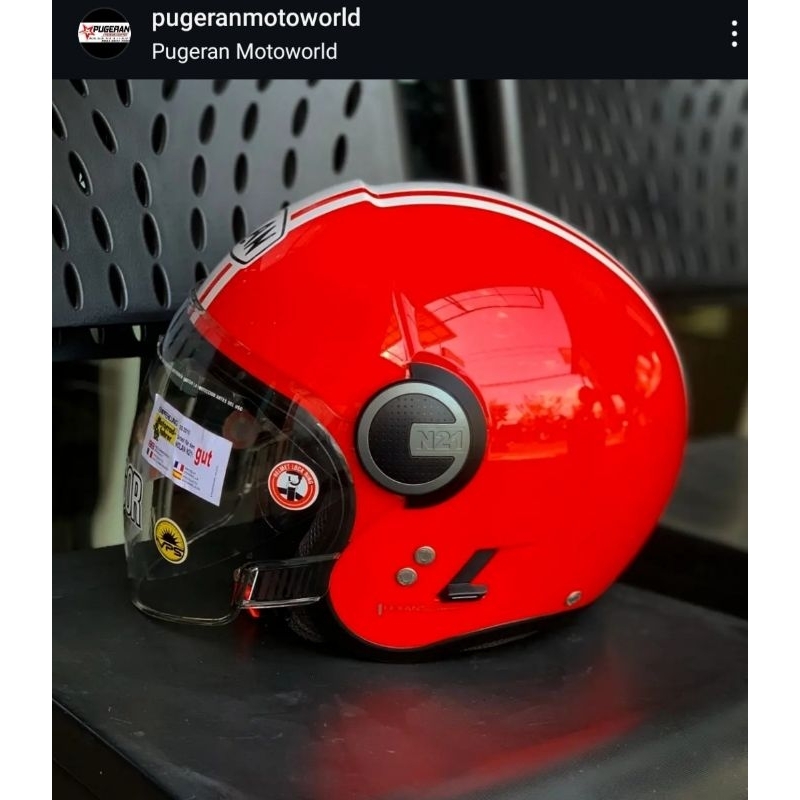 NOLAN N21 N 21 VISOR DOLCE VITA CORSA RED