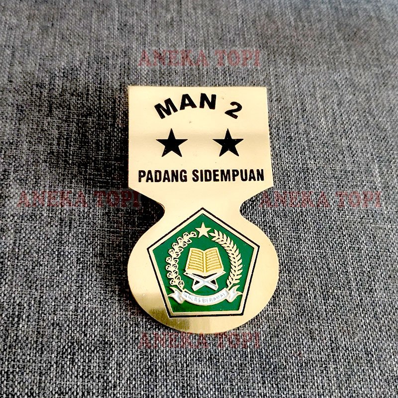 Pin MAN Osis Pin Bros Logo Osis Custom Bahan Logam - Aneka Topi