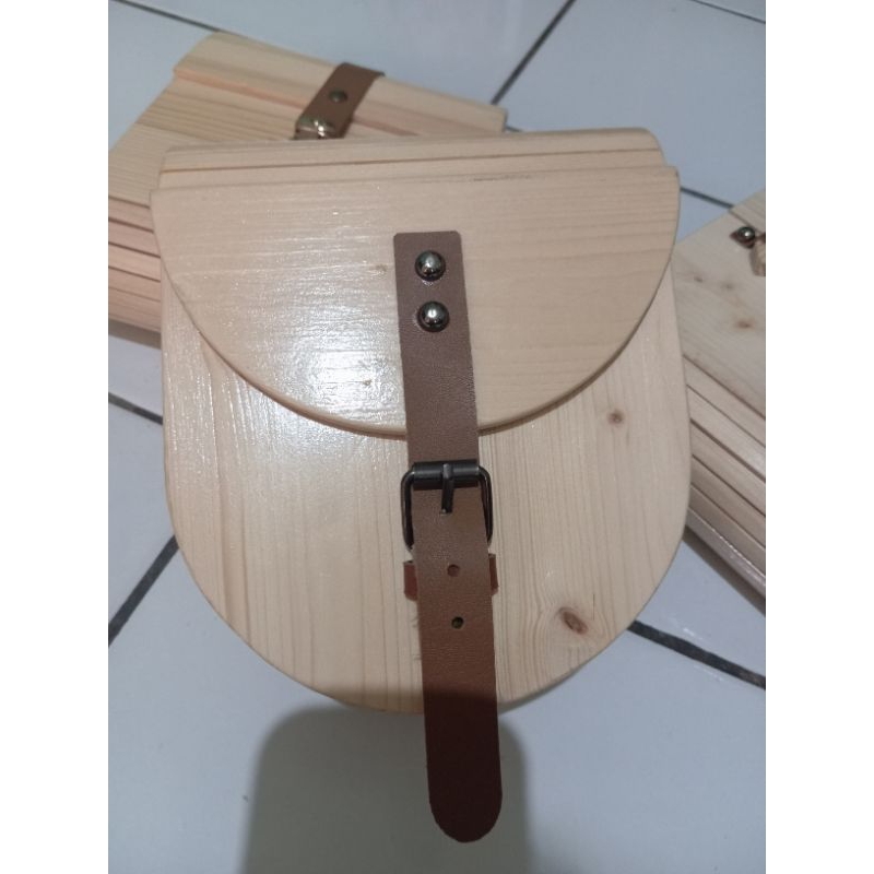 tas kayu unik dan lucu