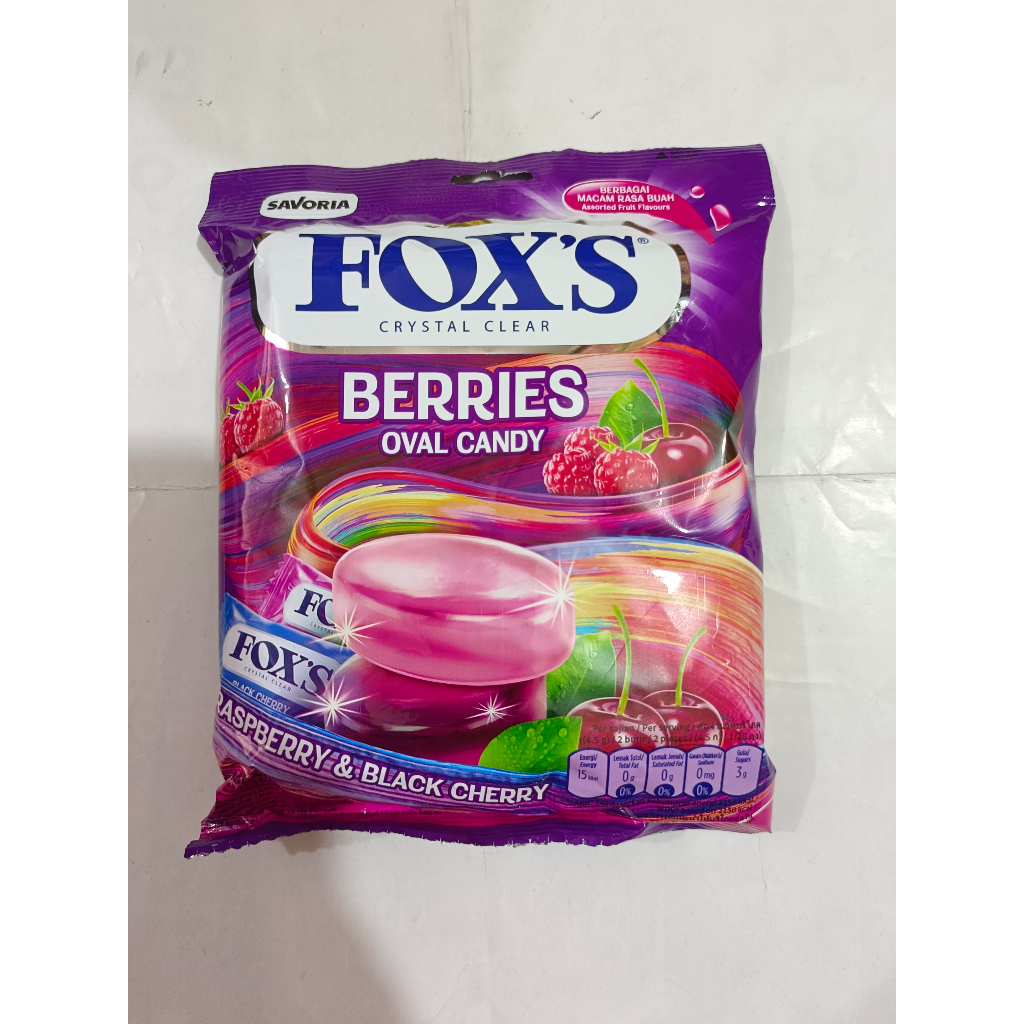 

Permen Fox's Berries Oval Candy 125g