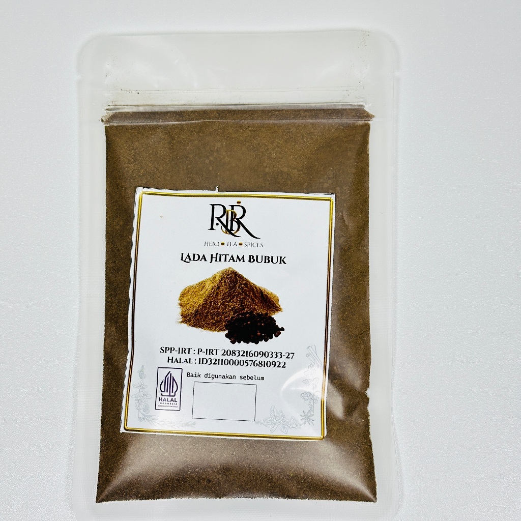 

Lada Hitam Bubuk - 100 Gram - RBR Official