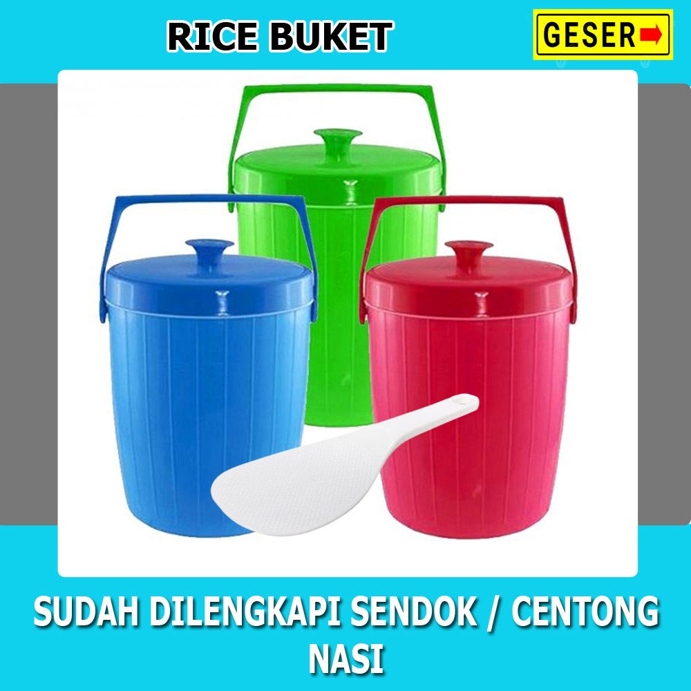 Rice Bucket 10,5 Liter / Termos Nasi / Termos Es Batu  / Termos Nasi Besar / Termos Es Batu Besar