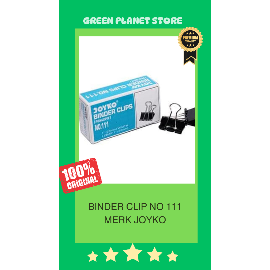 

Binder Clip No 111 merk Joyko