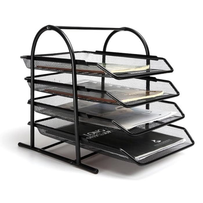 

V-tec Bak Surat 4 Susun VT-BS.04JR Document Tray Organizer Kantor