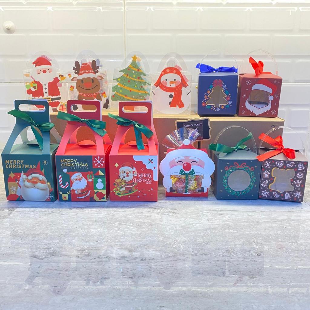 

BOX CHRISTMAS / BOX CUPCAKE CHRISTMAS / DUS BINGKISAN NATAL / KADO NATAL