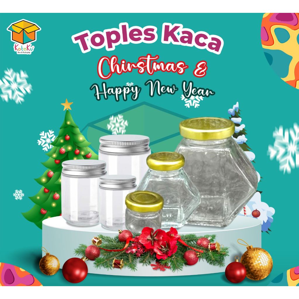 Jar Kaca / Toples Kaca/ Toples Sambal / Jar Kaca Madu