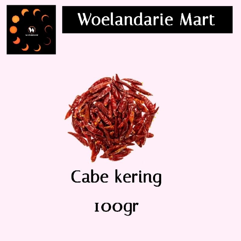 

100gr cabe kering