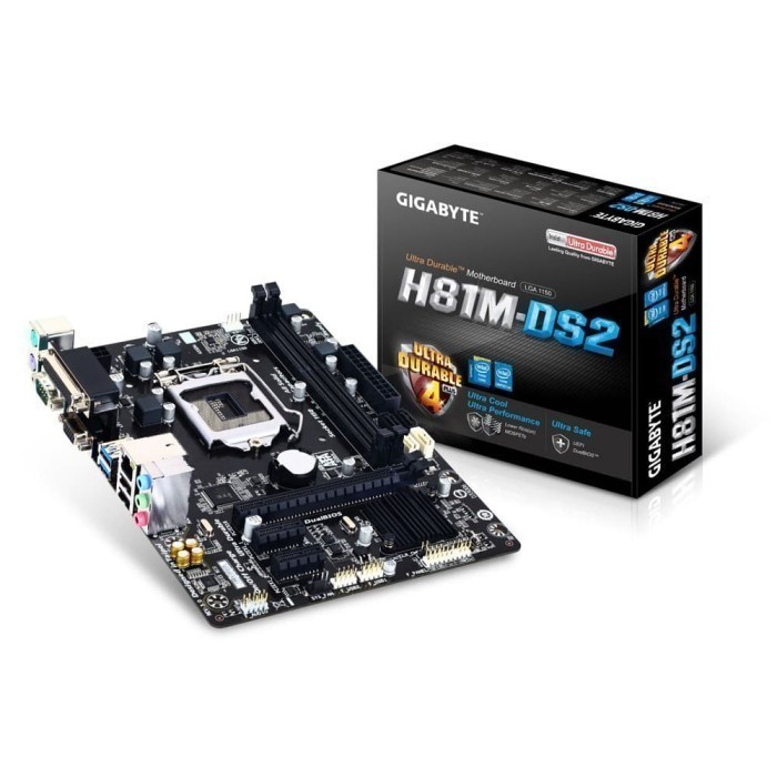 MOTHERBOARD GIGABYTE GA-H81M-DS2 (SOCKET 1150) | GIGABYTE H81M DS2