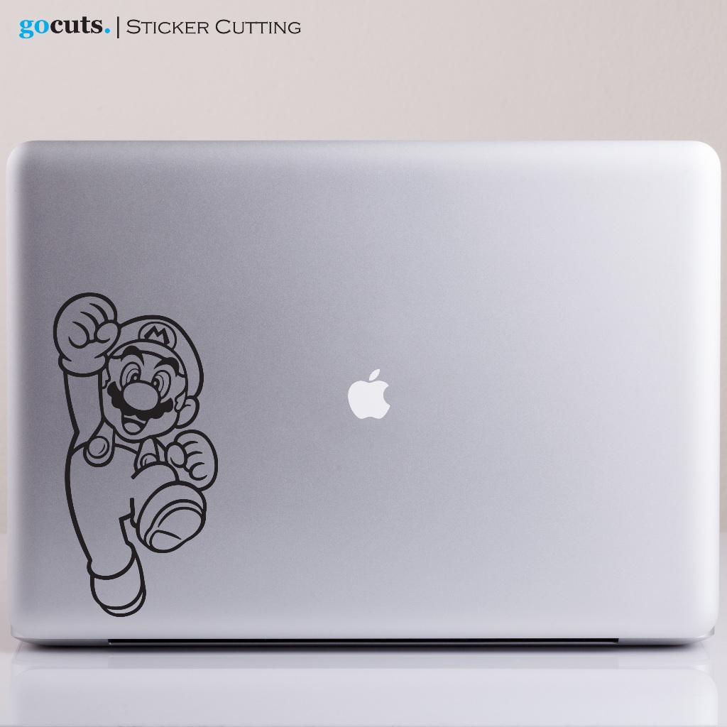 

Stiker Mario Bros Cutting Sticker Mobil Motor Laptop