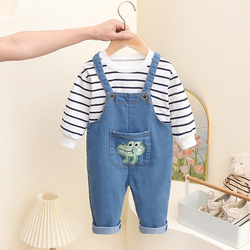 Setelan Baju Kodok Anak Laki-Laki Kodok Anak Lucu 1-6 tahun