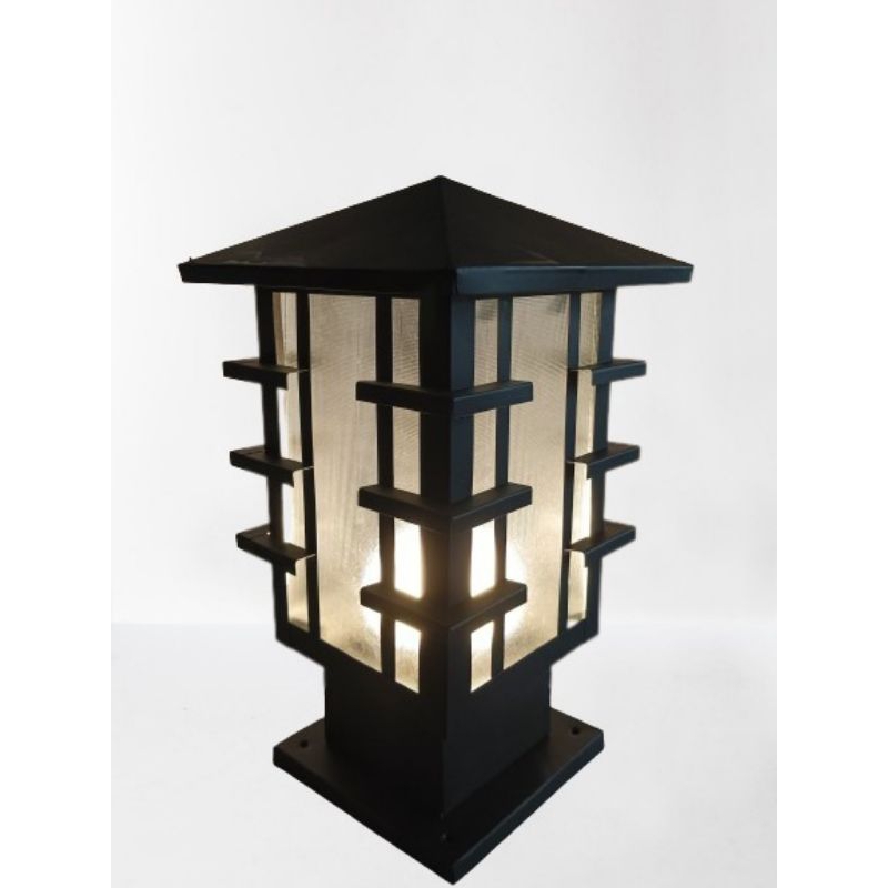 Lampu pilar pagar minimalis