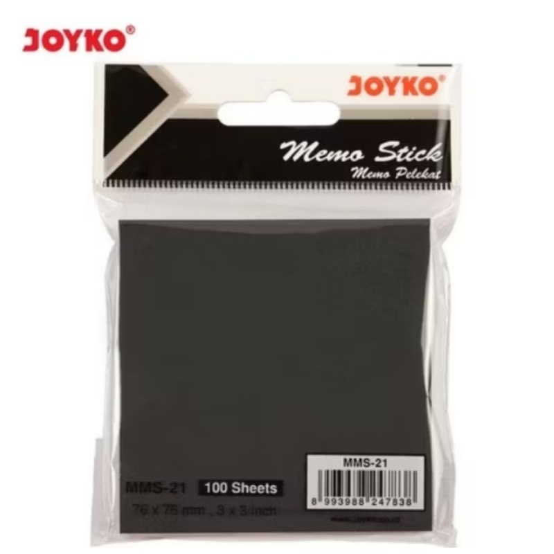 

Sticky notes Joyko MS-21 kertas memo tempel index mark hitam