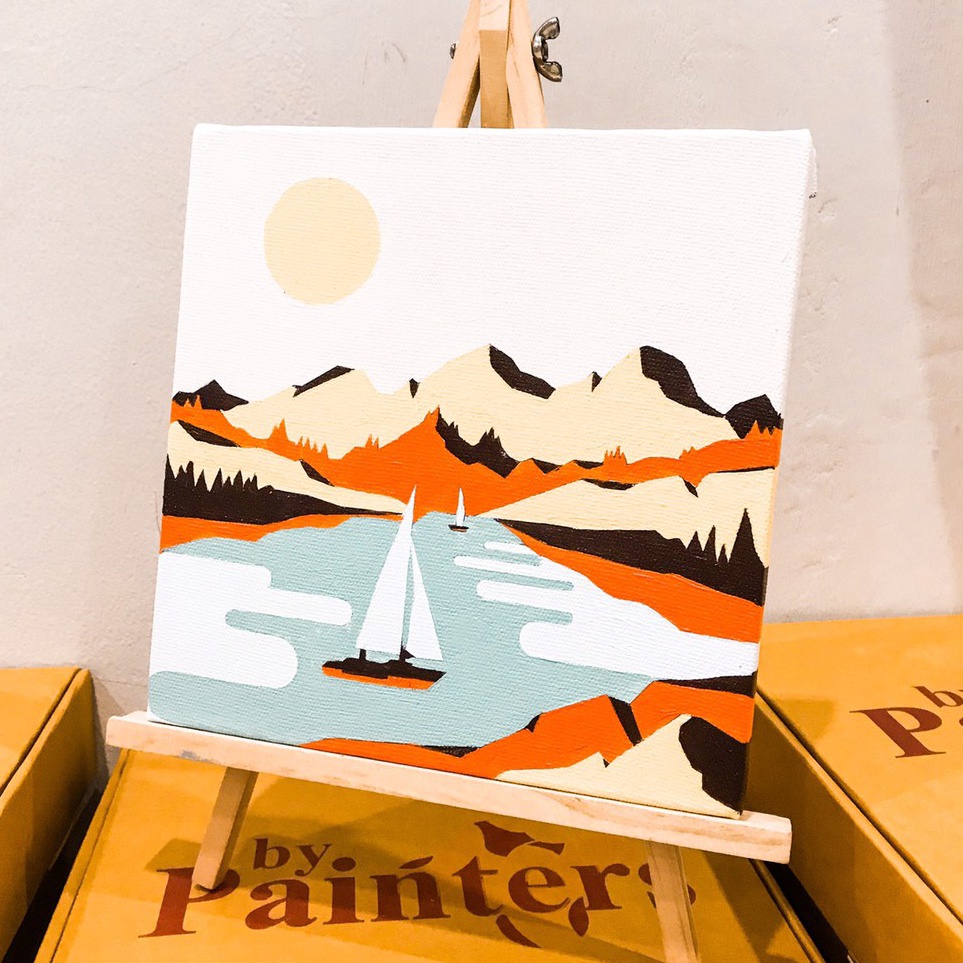 

Paket Promo Paint By Number Peninsula ByPainters Painting Set 2x2cm Kanvas 6 Akrilik Kit Melukis