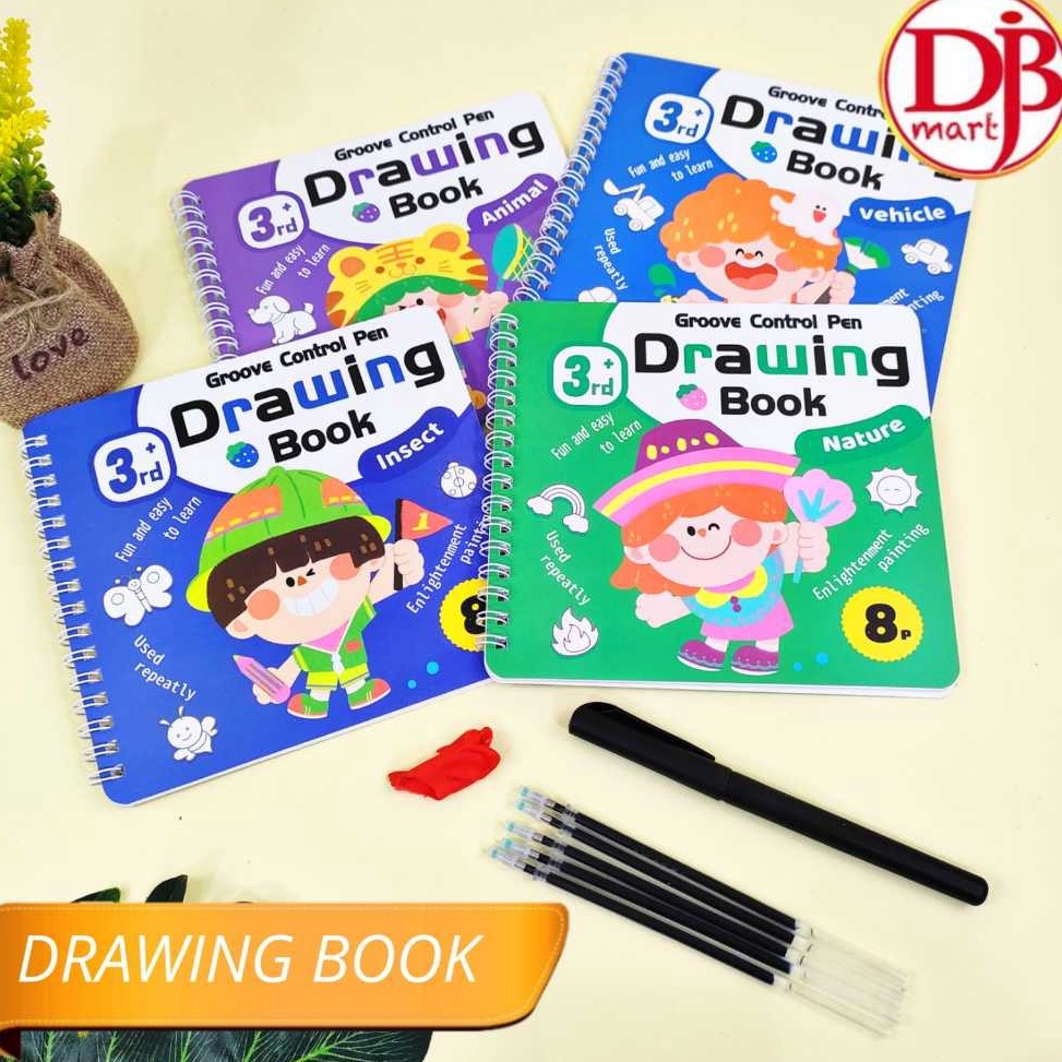 

Penawaran Terpopuler DJB Drawing Book Set Isi 4pcs Buku Gambar Mewarnai Anak