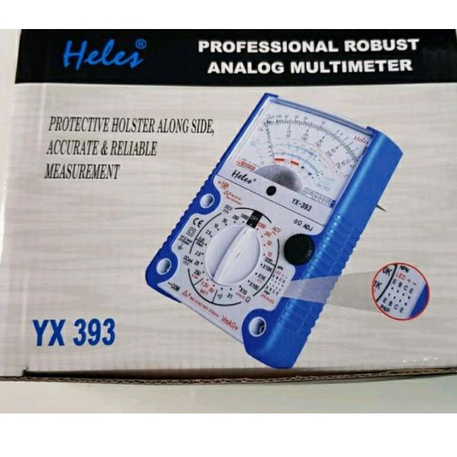 Avometer analog  Multitester + LED heles YX-393 YX393