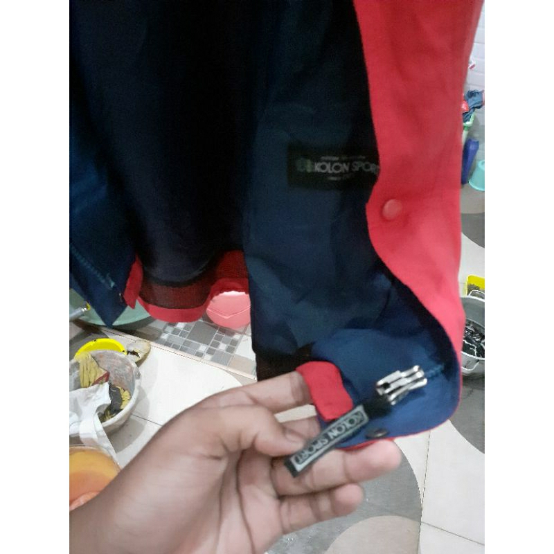 jaket kolon sport gore tex bahan tebal